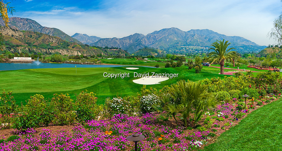 Flowered Golf Course Wallpaper - WallpaperSafari