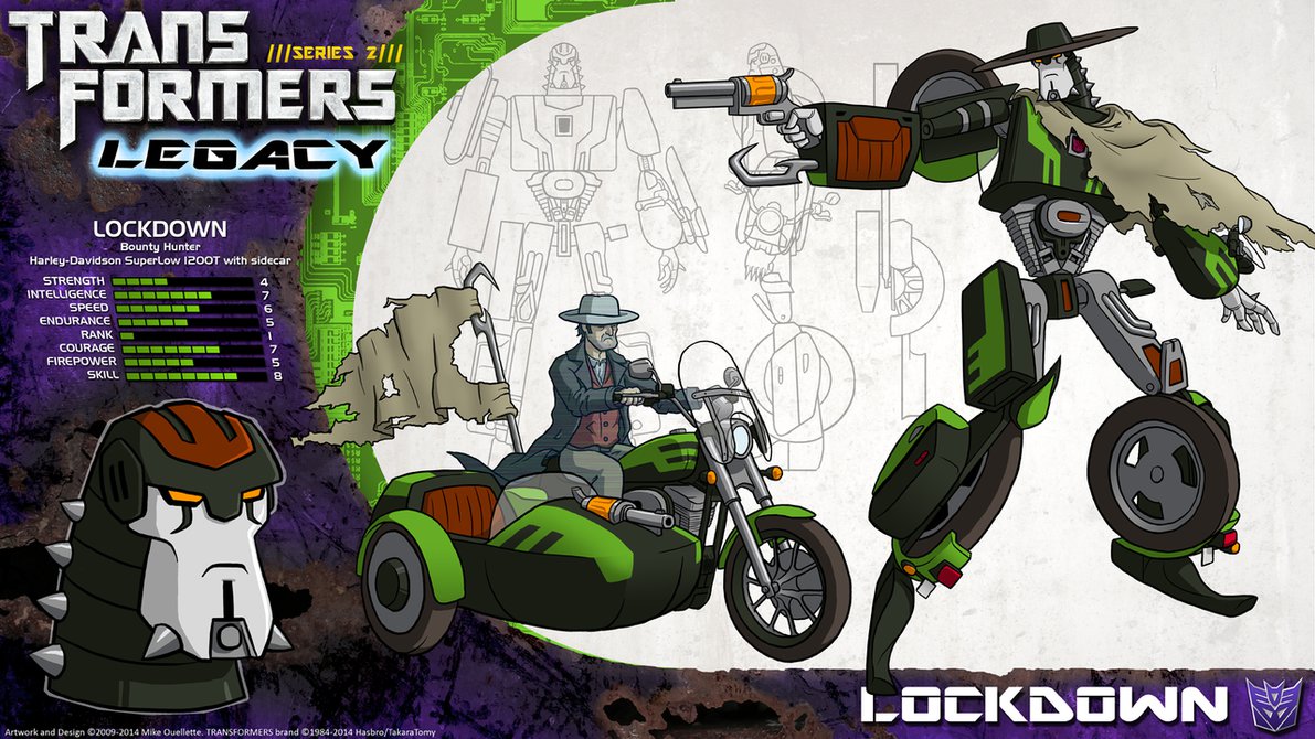 Transformers Legacy Lockdown by CyRaptor on
