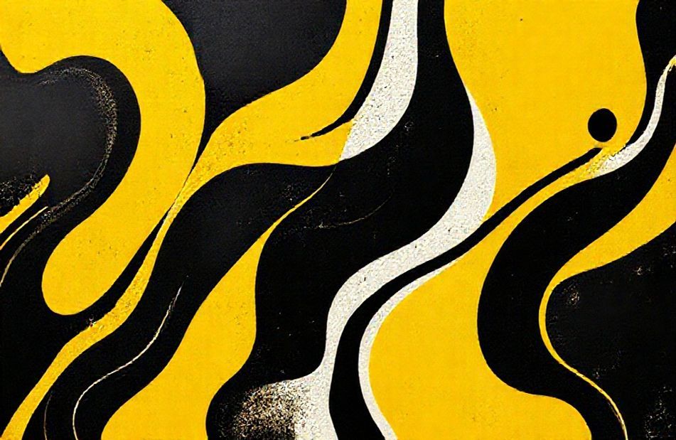 Black And Yellow Hd Wallpaper