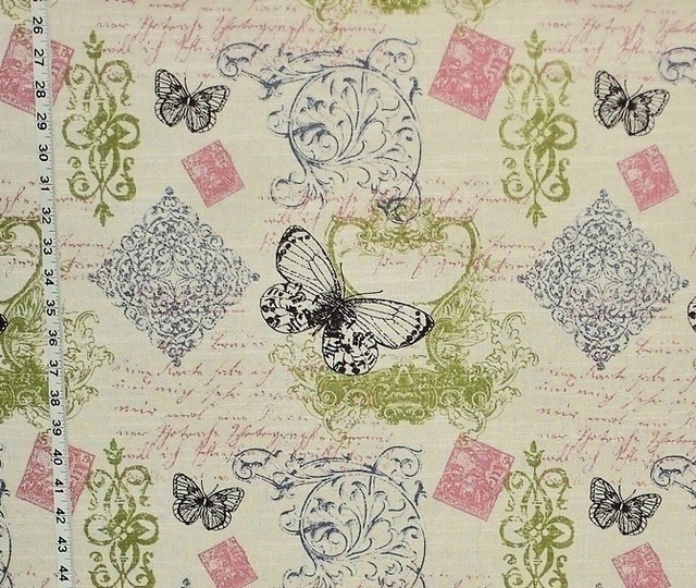 Toile Fabric Pink Green Pc Android iPhone And iPad Wallpaper