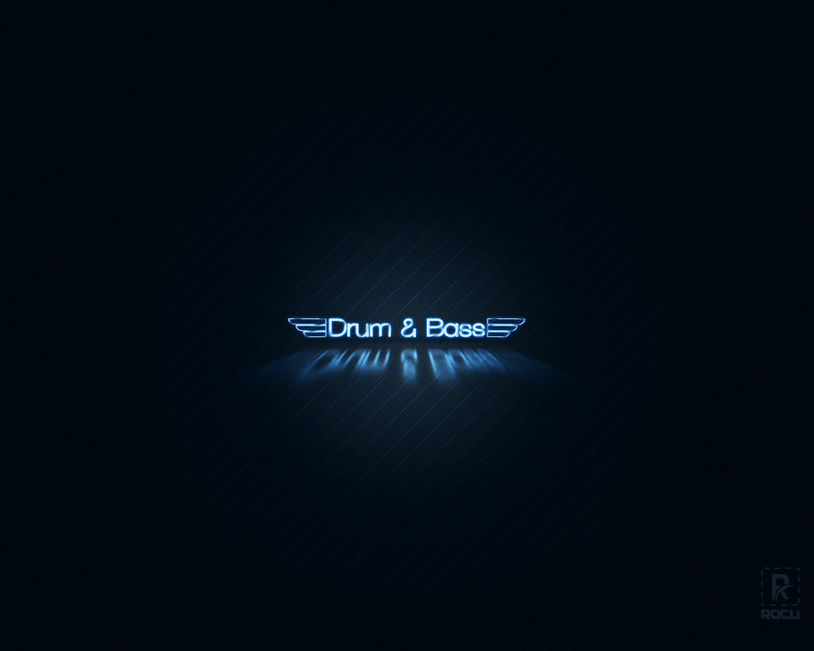 Drum And Bass Background By
