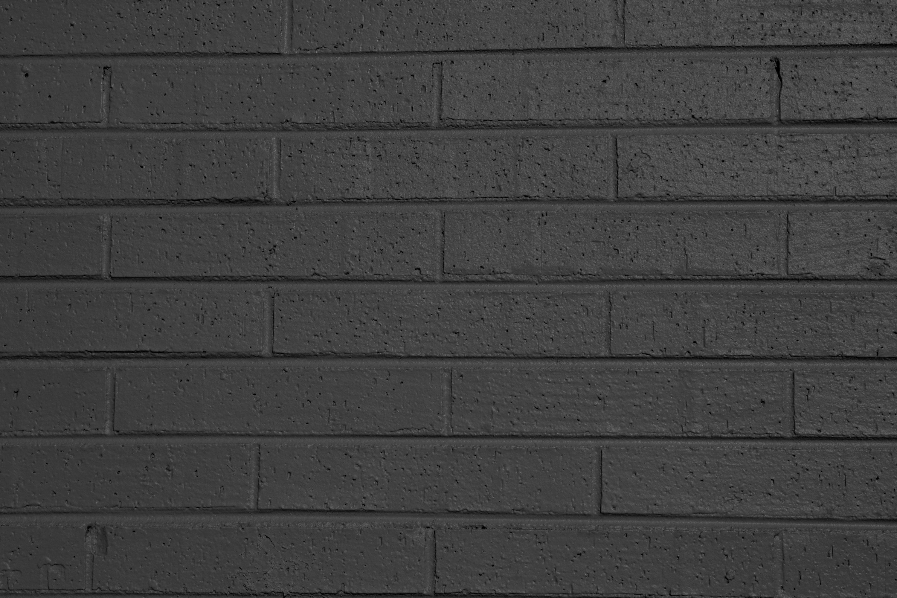 Charcoal Gray Painted Brick Wall Texture High Resolution Photo