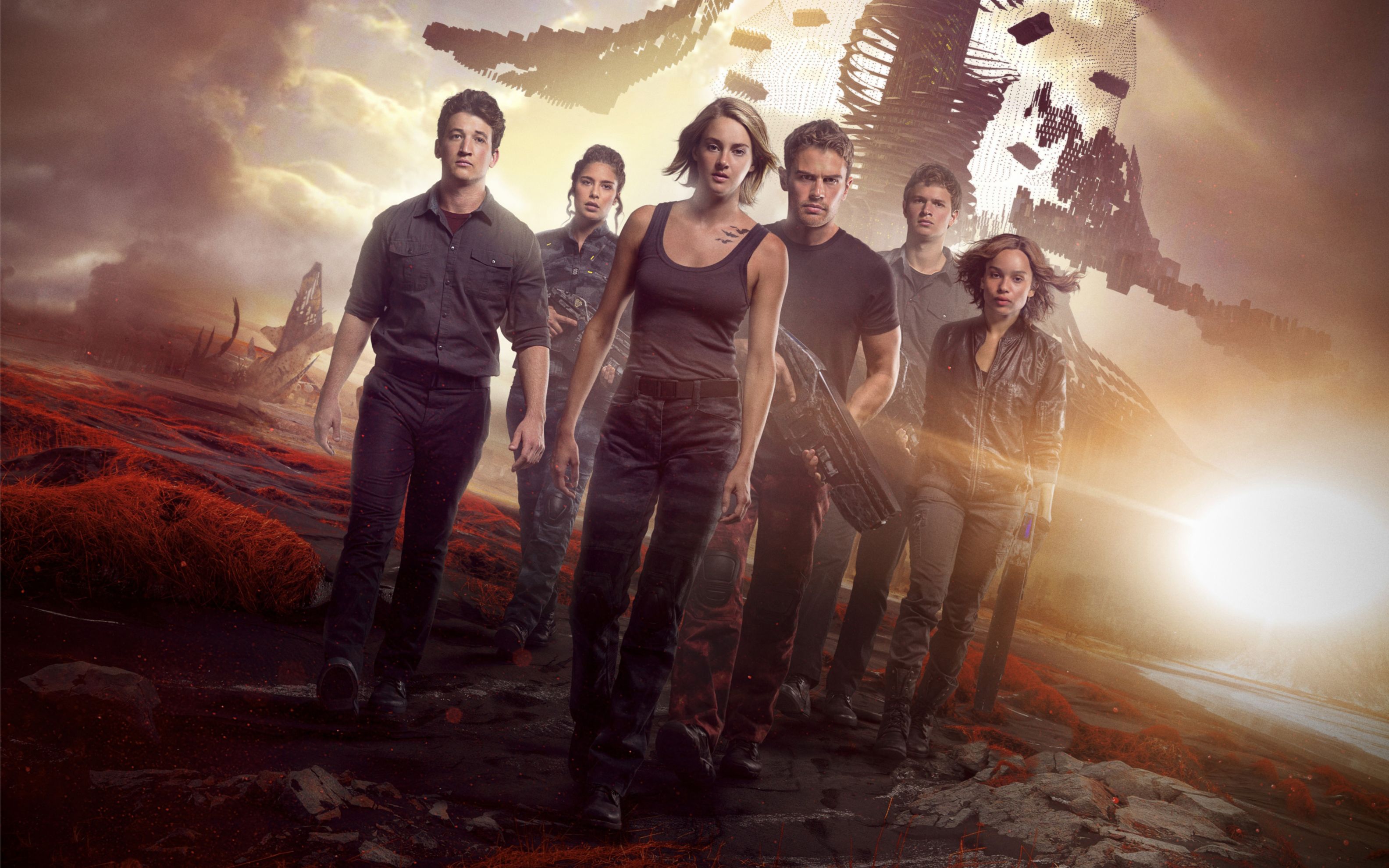 The Divergent Series Allegiant Movie Wide Wallpaper Desktop