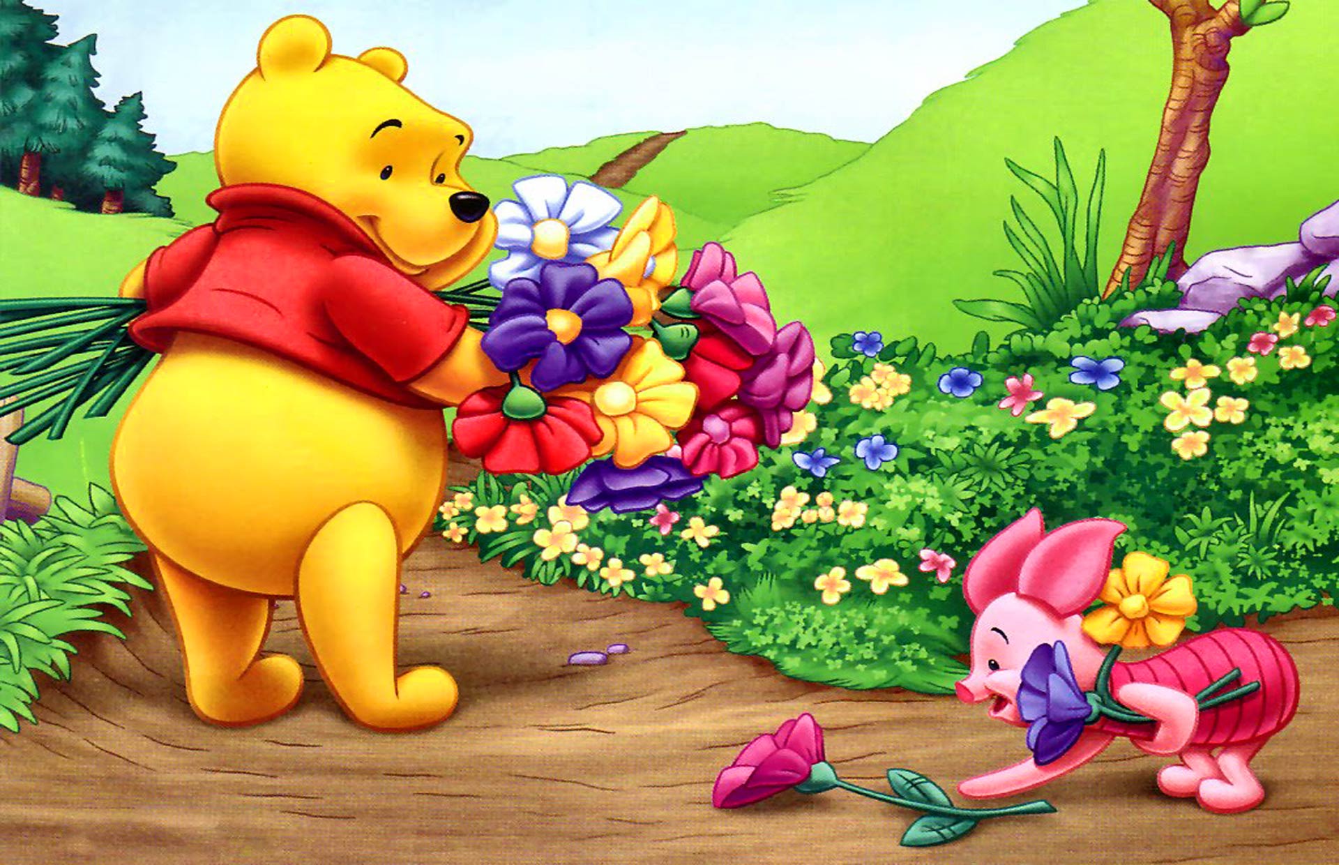 Winnie The Pooh Fondo Escritorio Wallpaper