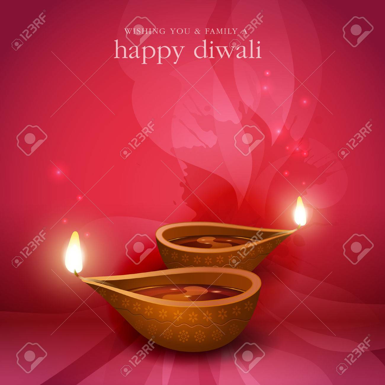 Deepavali Festive Background Royalty Cliparts Vectors And