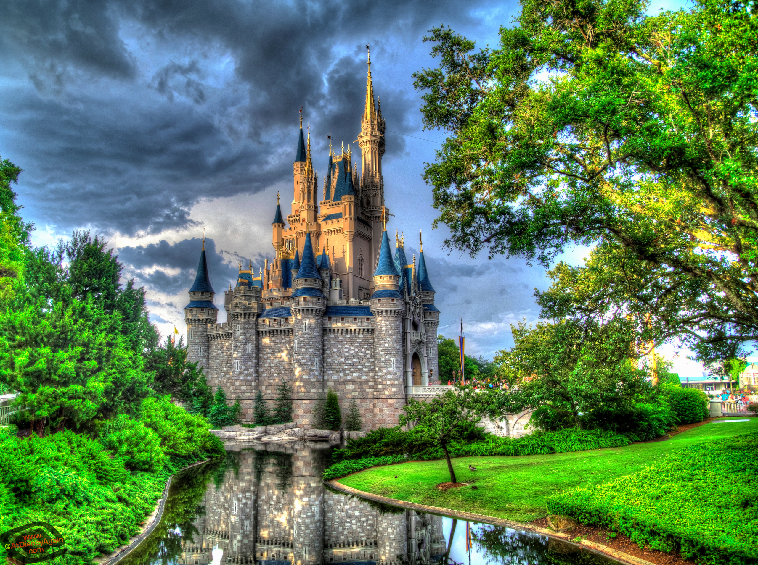 Daytime Cinderella Castle Wallpaper 018 At Disney Again