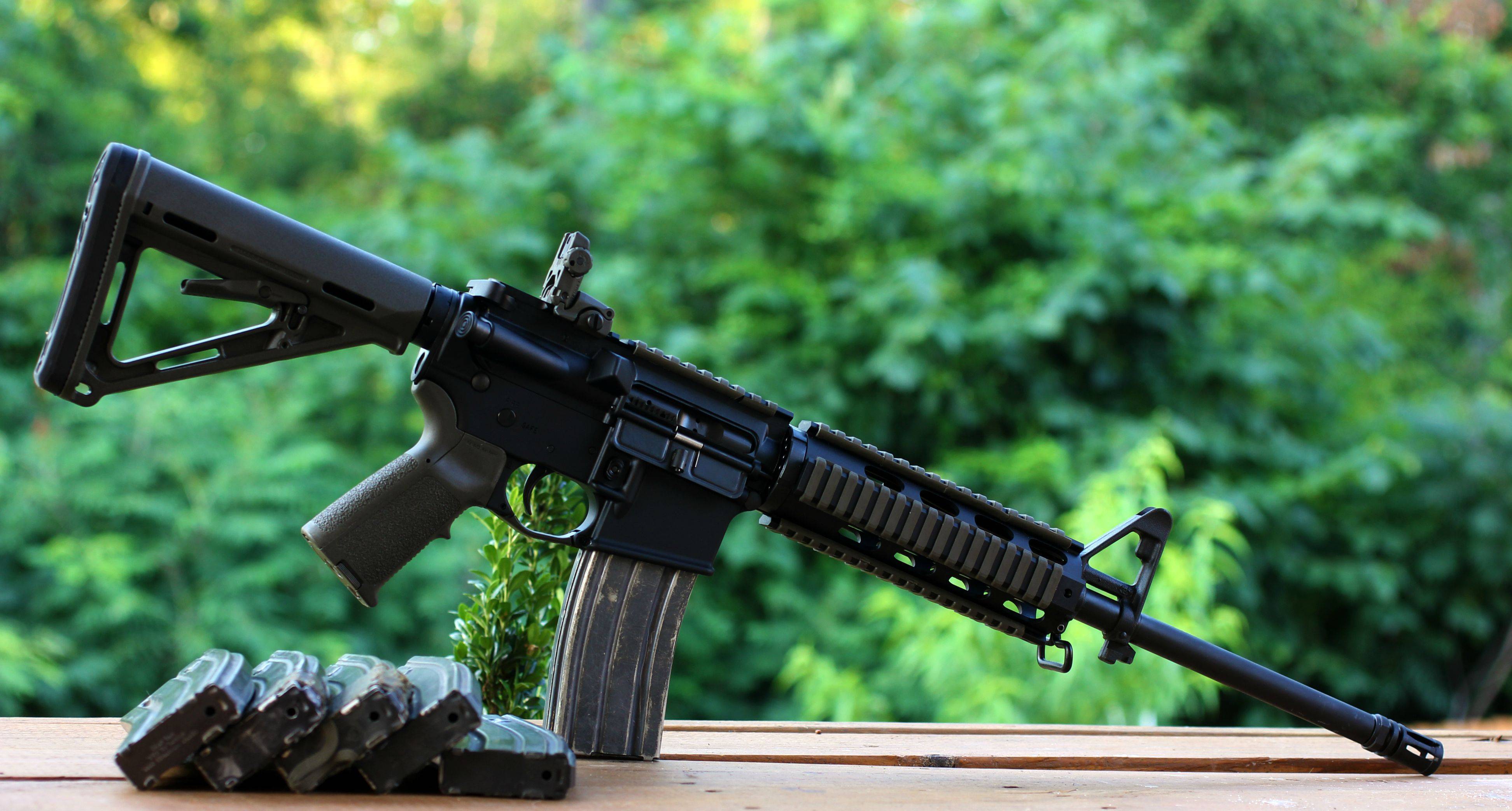 Tactical Ar Wallpaper Assault Rifle Weapon Gun