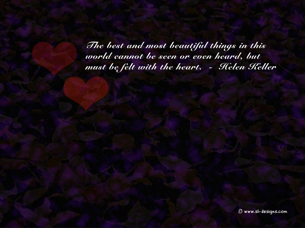 Love Quote On A Wallpaper