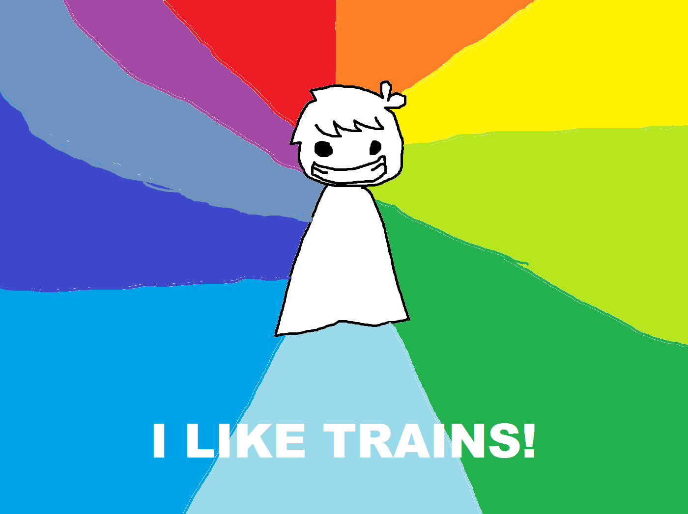 I Like Trains Tomska Fan Art