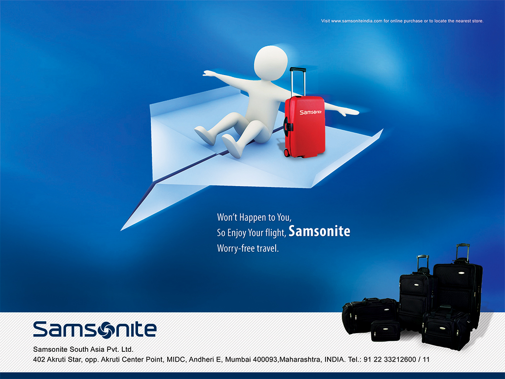 Samsonite Ad By Crazeeartist