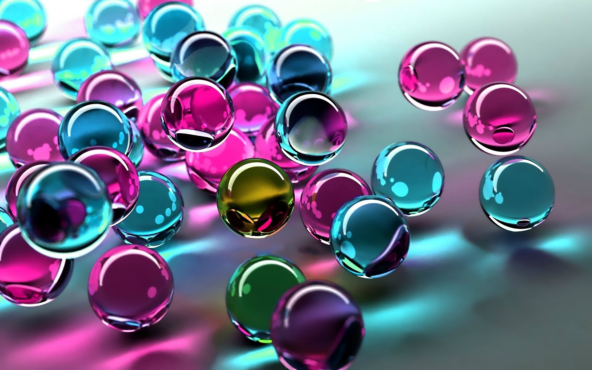 Many Marbles Colorful Wallpaper For Android With