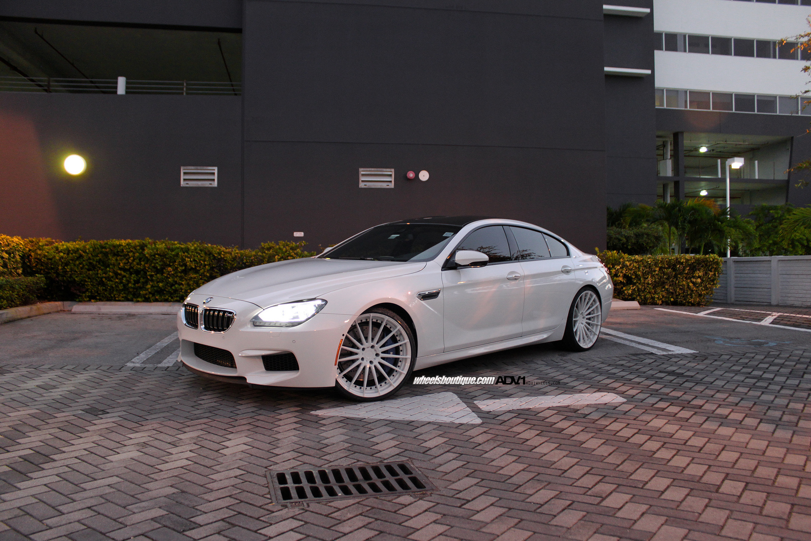 White Is Back In Fashion Bmw M6 Gran Coupe Proves It Jpg