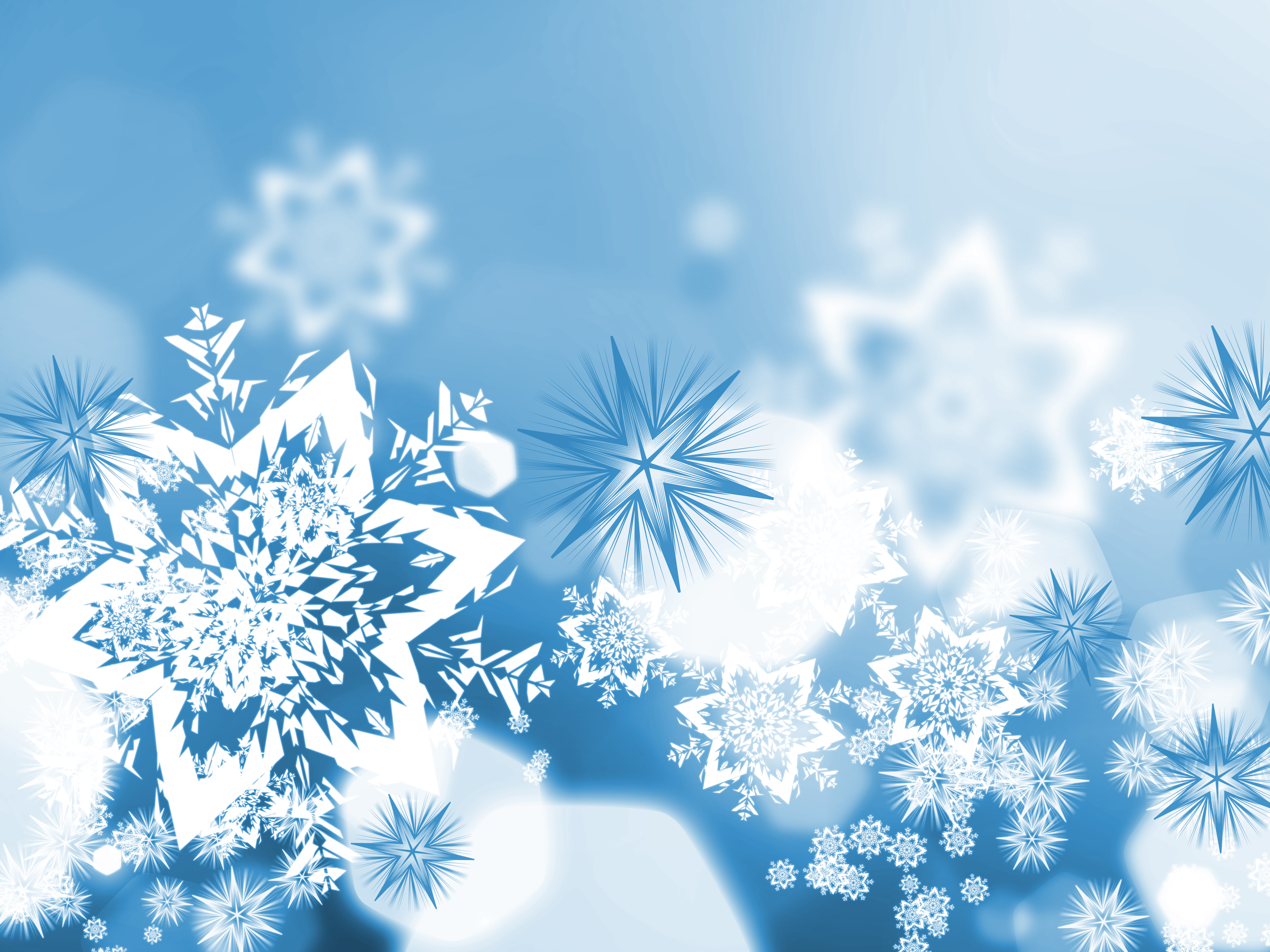 Xmas Snowflakes Background Psdgraphics