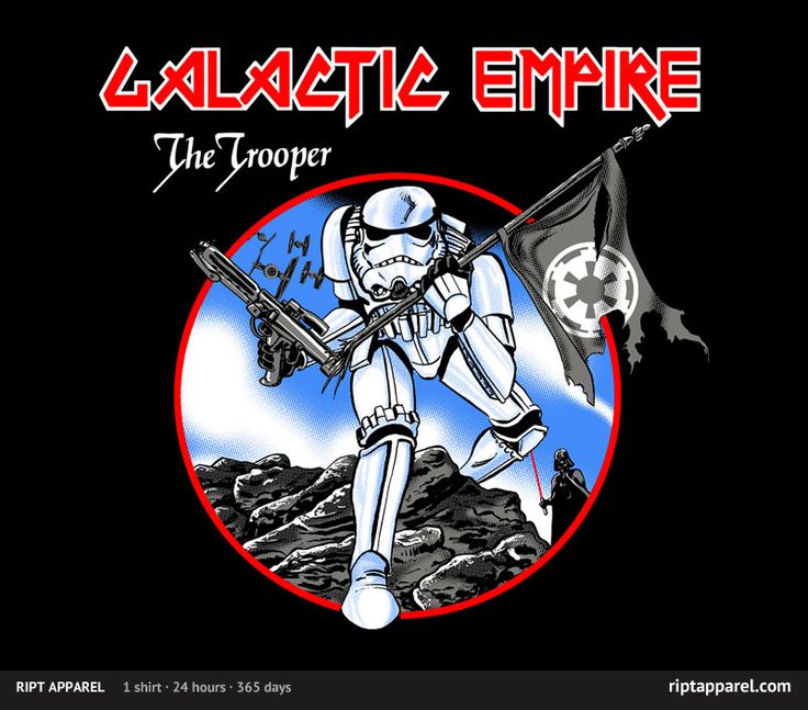 Tshirt Galactic Empire The Trooper Starwars Star Wars