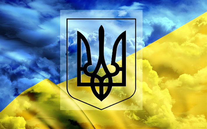 Wallpaper The Flag Of Ukraine
