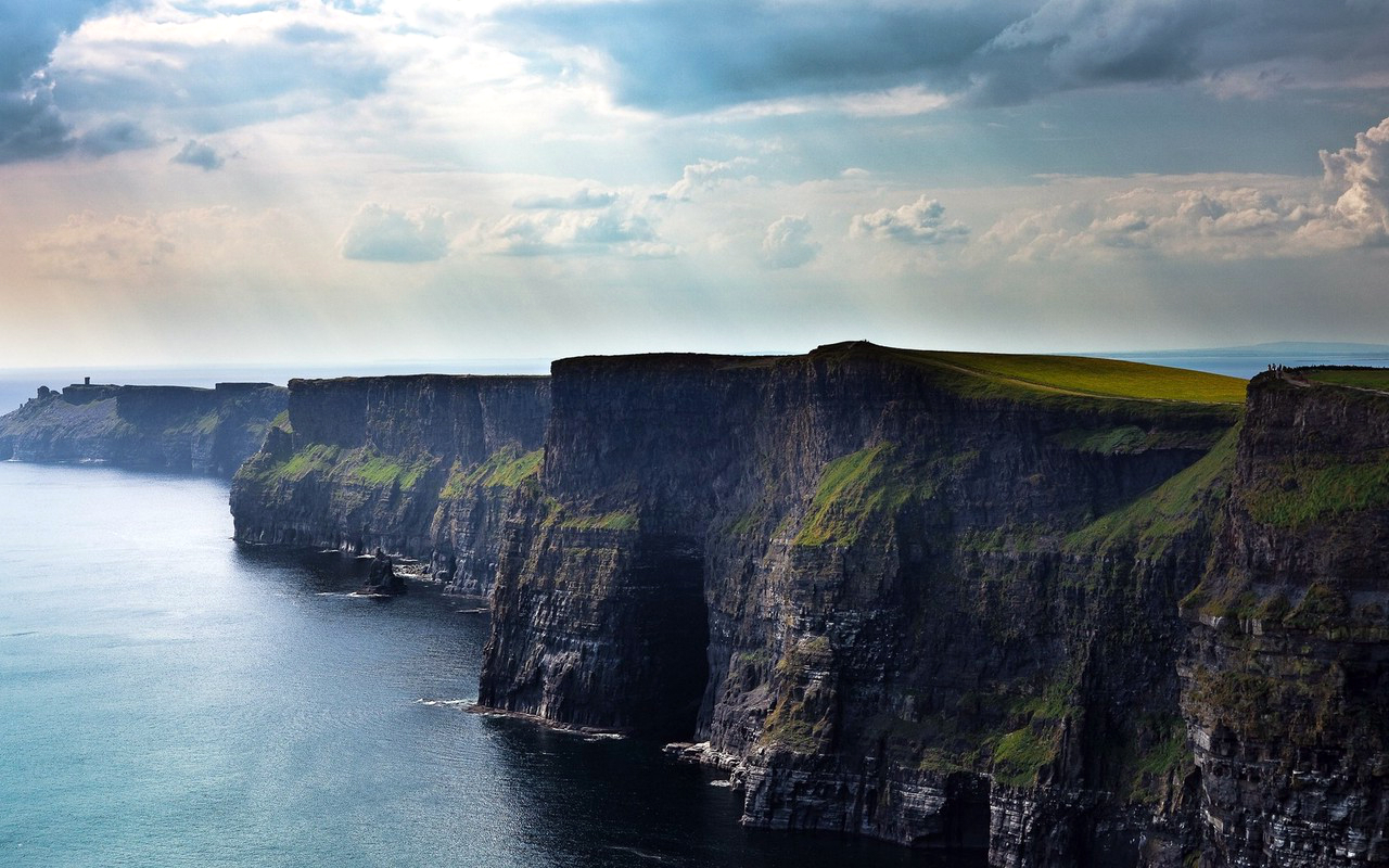 Cliffs Of Moher County Clare Ireland Nature Wallpaper HD