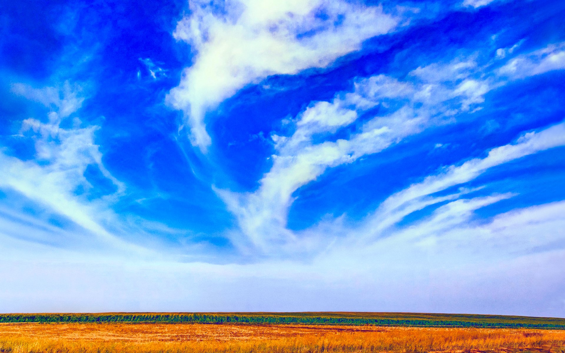 Cloud Sunny Sky Horizon Nature Scenic 4k Ultra HD Wallpaper