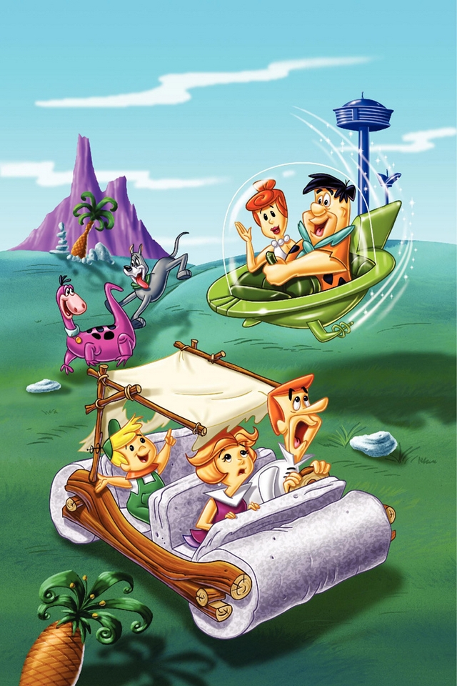Flintstones iPhone Ipod Touch Android Wallpaper
