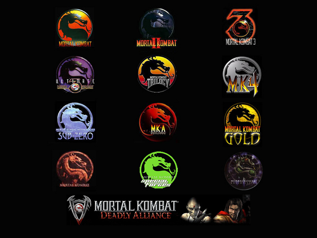 Mortal Kombat Logo Hd Wallpaper Background Hdesktops