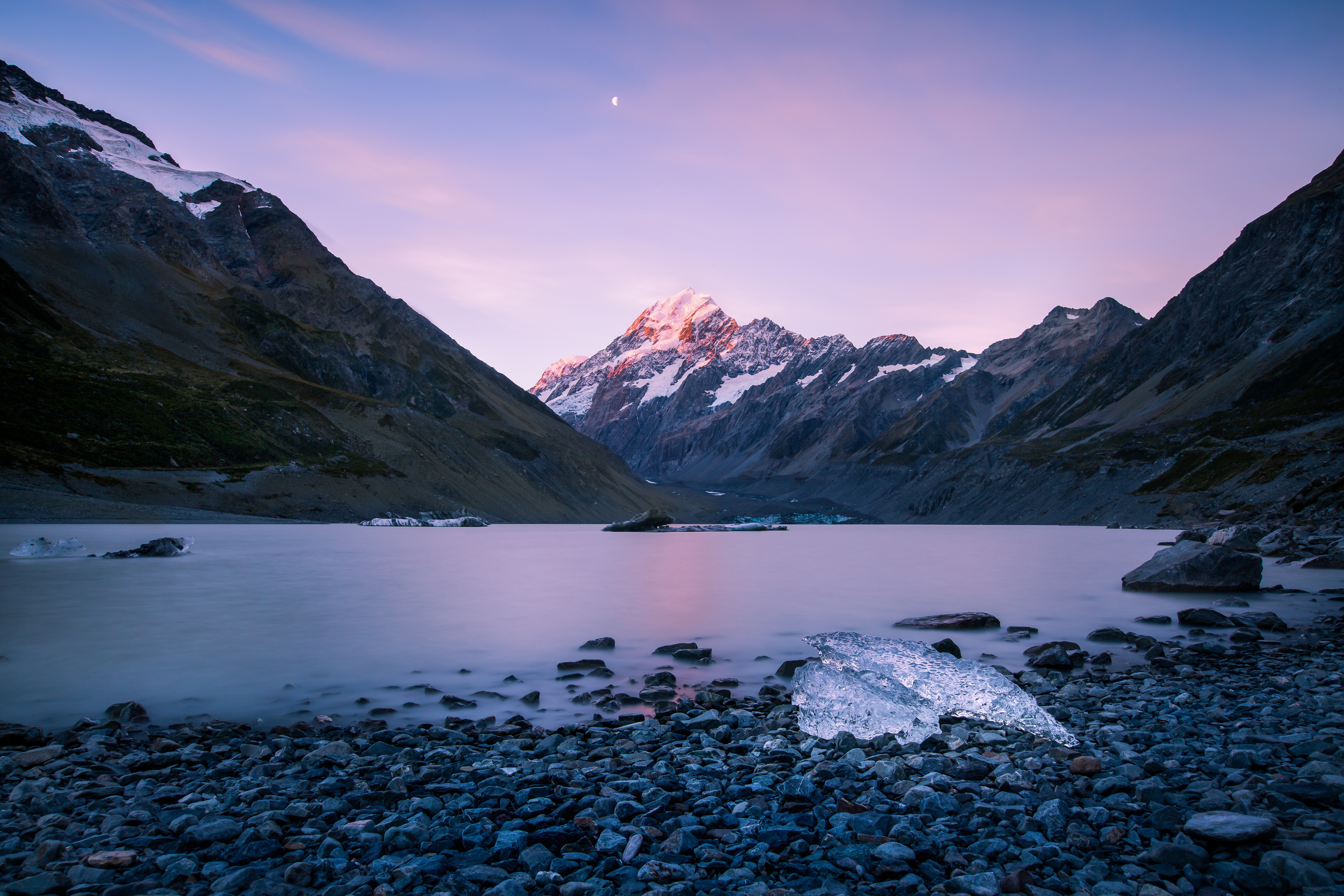 New Zealand Mountains Landscape Sky Ocean 5k Wallpaper HD Nature