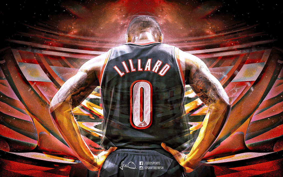 Damian Lillard Nba Wallpaper Basketball Portland