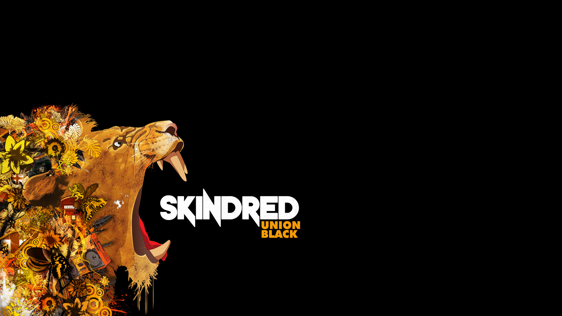 Skindred Union Black Wall By Traemore