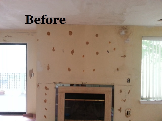 before painting after wallpaper removal 640x480