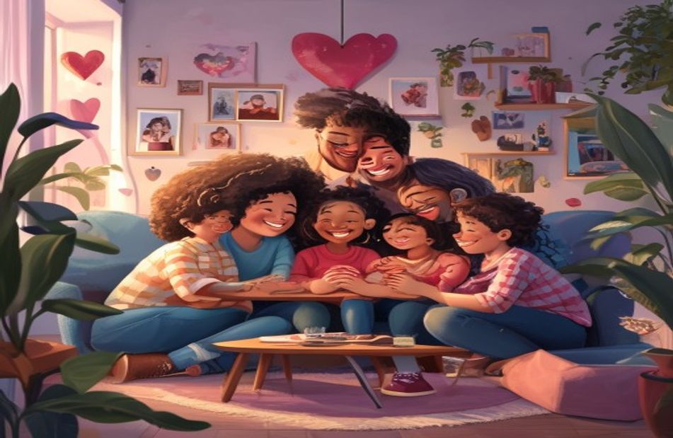 I Love My Family Wallpaper