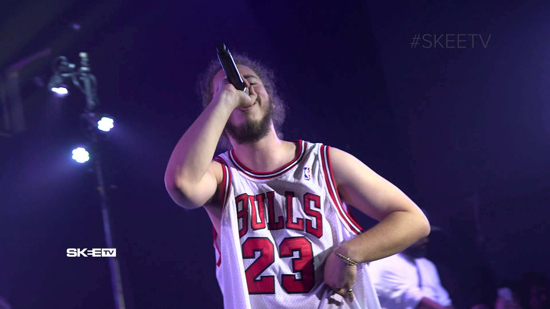 Post Malone White Iverson Live On Skee Tv
