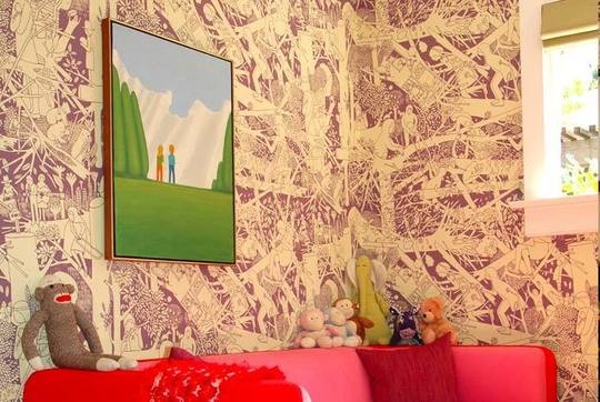 Pottok Prints Wallpaper By Geoff Mcfetridge