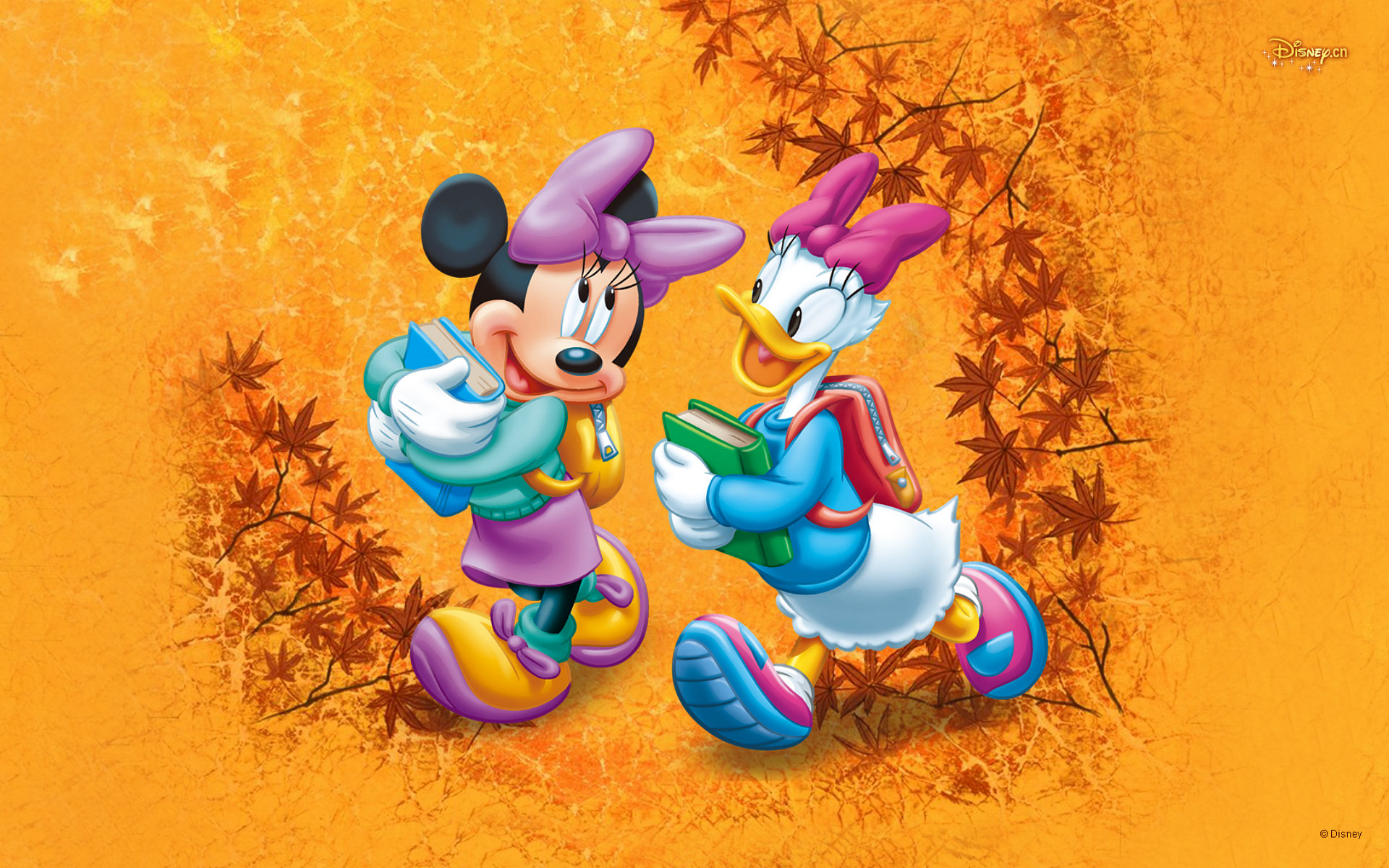 Daisy Duck Minnie Mouse Movie Disney HD Wallpaper