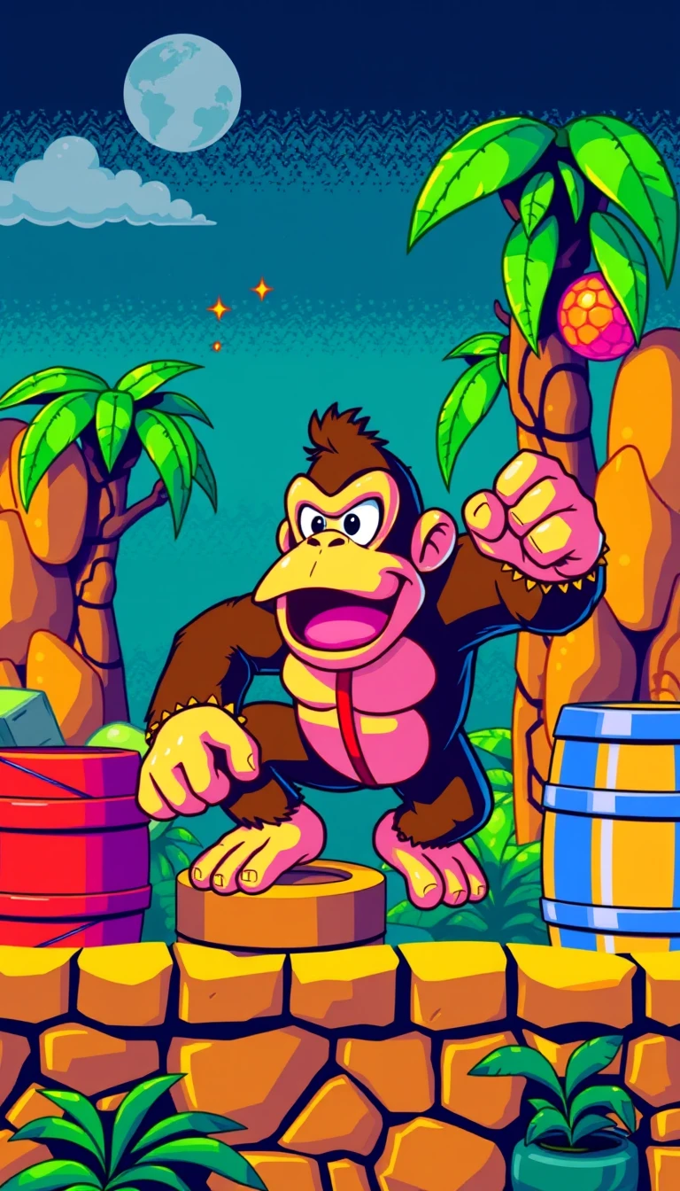 🔥 Free Download Donkey Kong Arcade Wallpaper by @bshannon7 ...