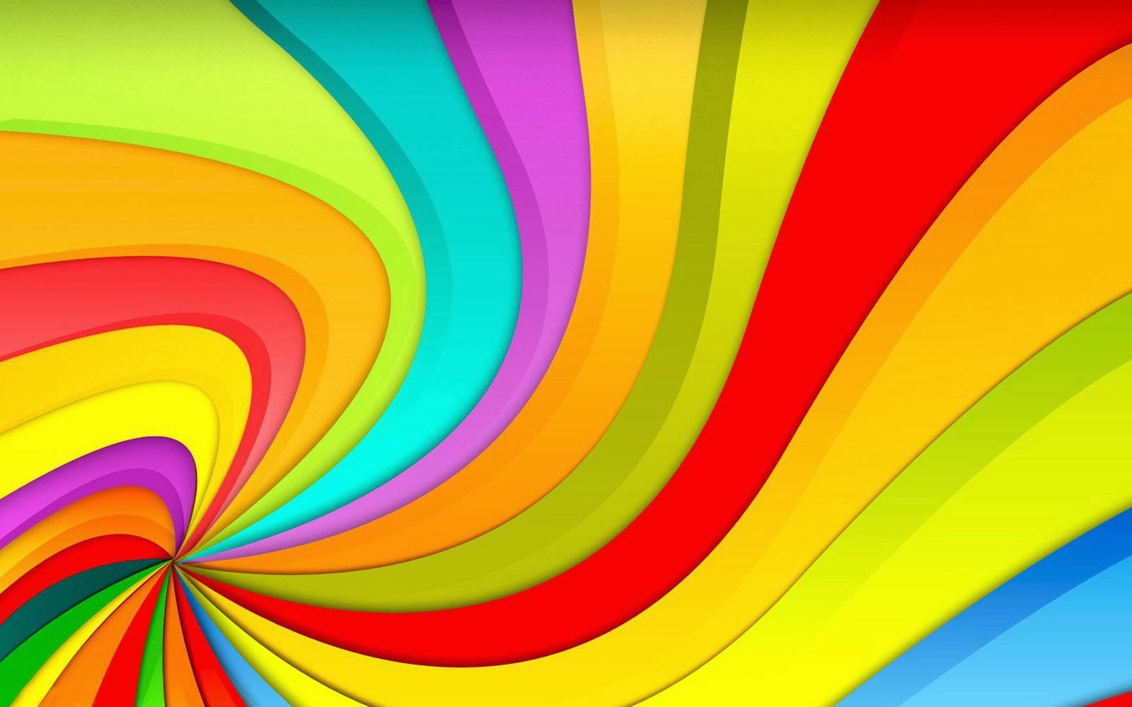 Wallpaper Colorful Swirls