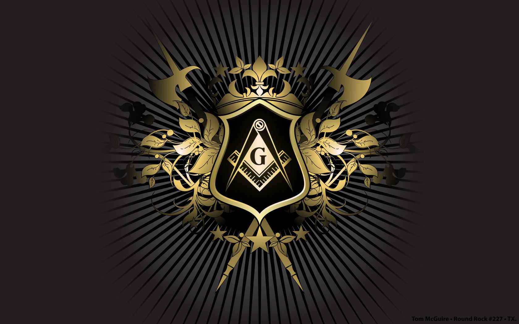 Mason Emblems And Logos Wallpaper On