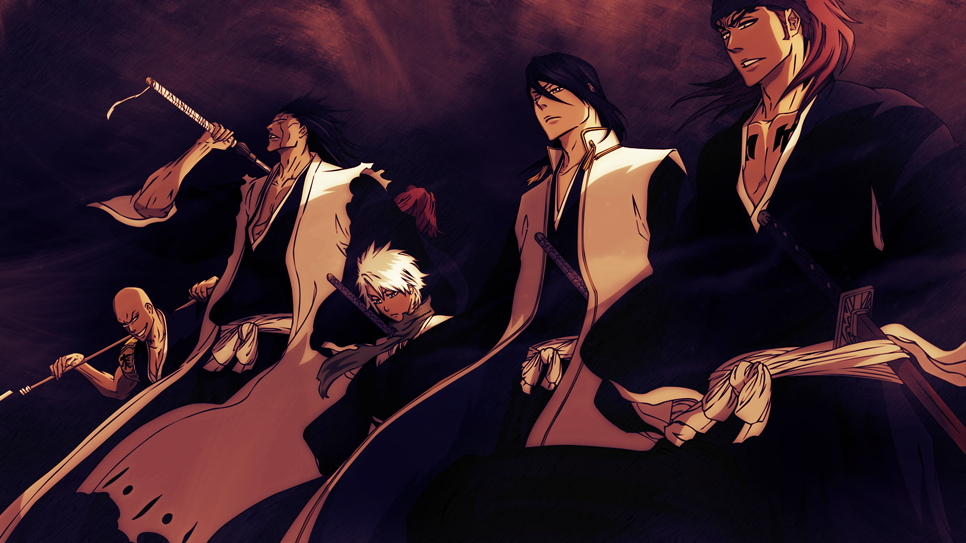 Bleach Captains Wallpaper