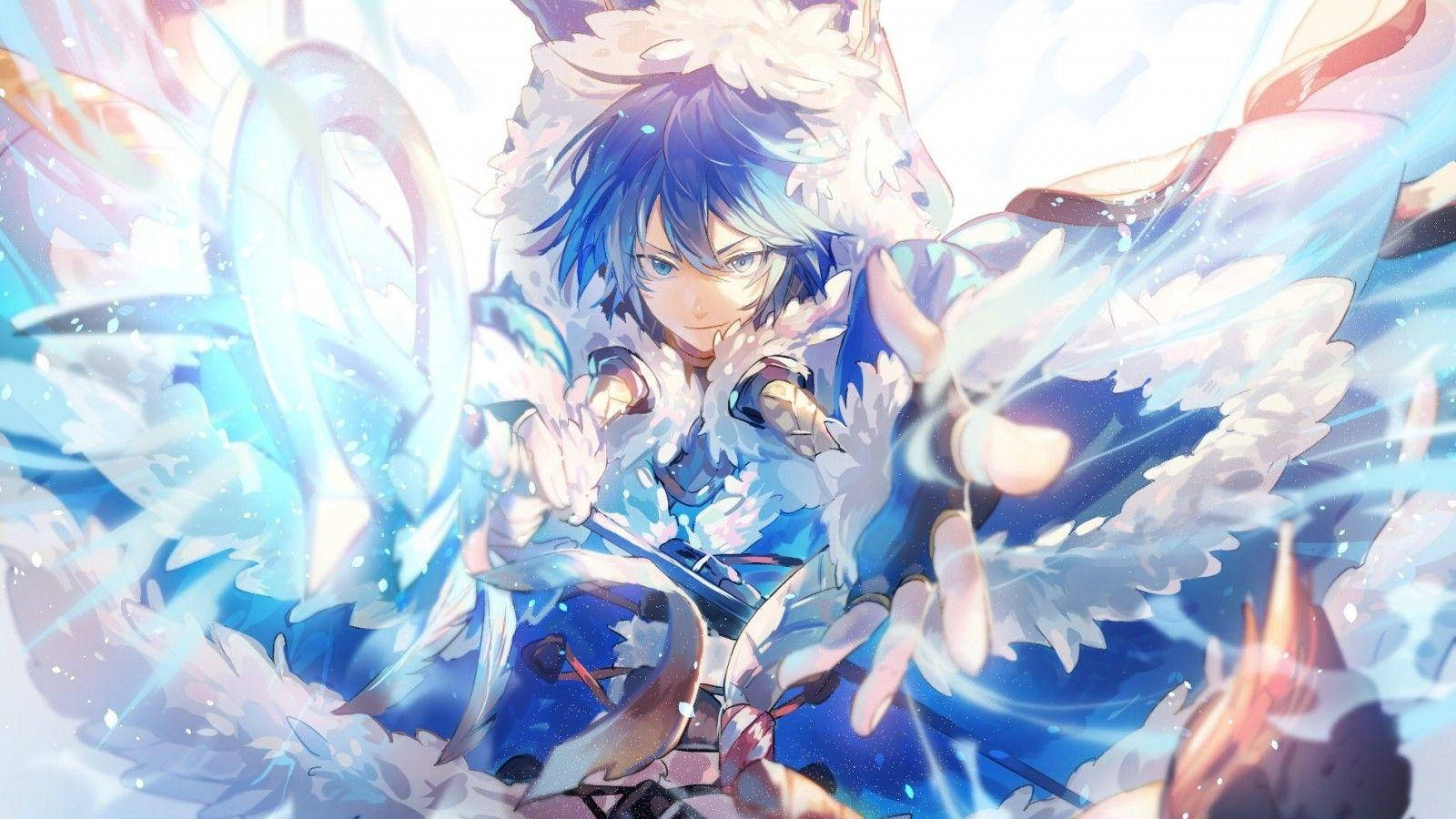 Anime Blue Boy Wallpaper