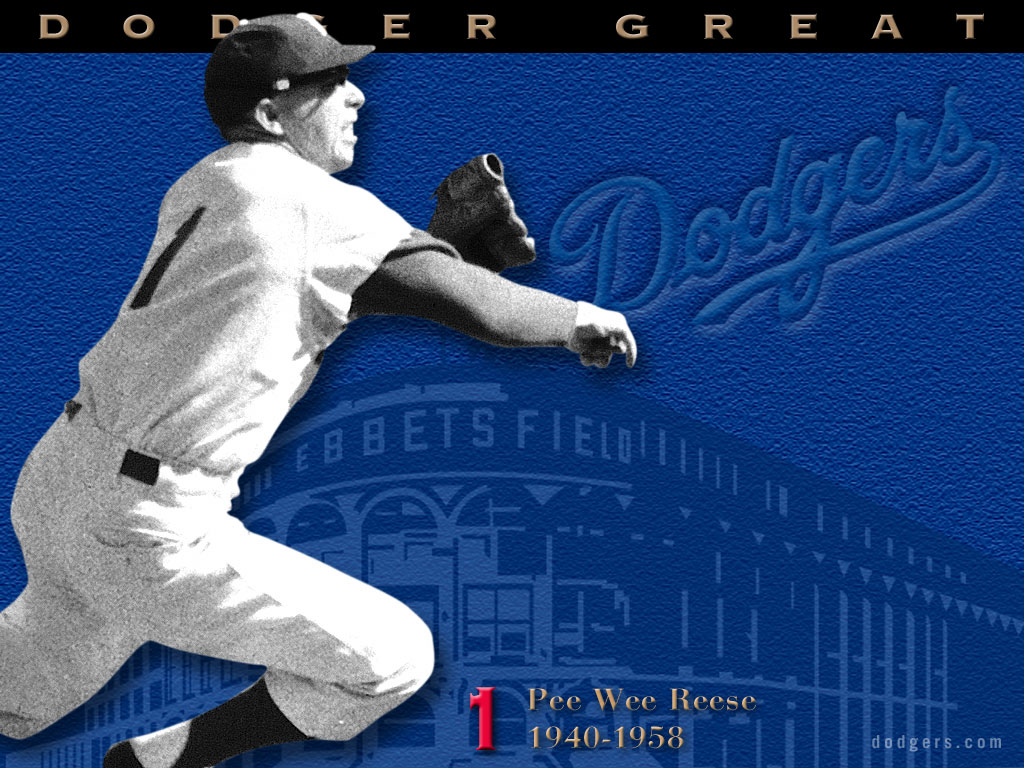 Wallpaper Cool Pee Wee Reese Baseball La Dodgers