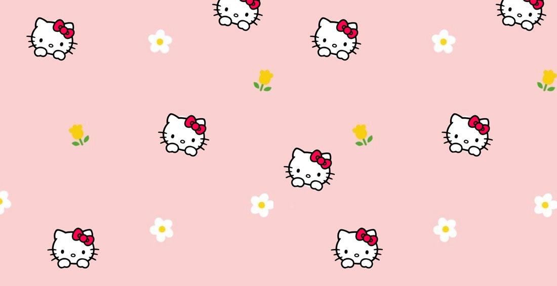Cute Hello Kitty Wallpaper Ideas Light Pink Background For Pc