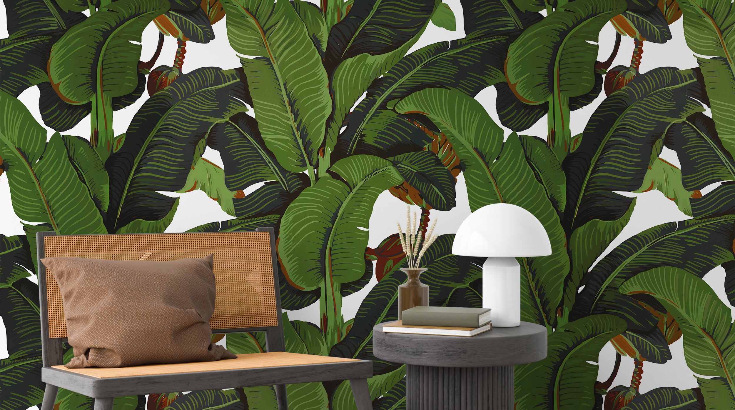 Transform Your Home With Banana Leaf Wallpaper From Wallpaper4beginne