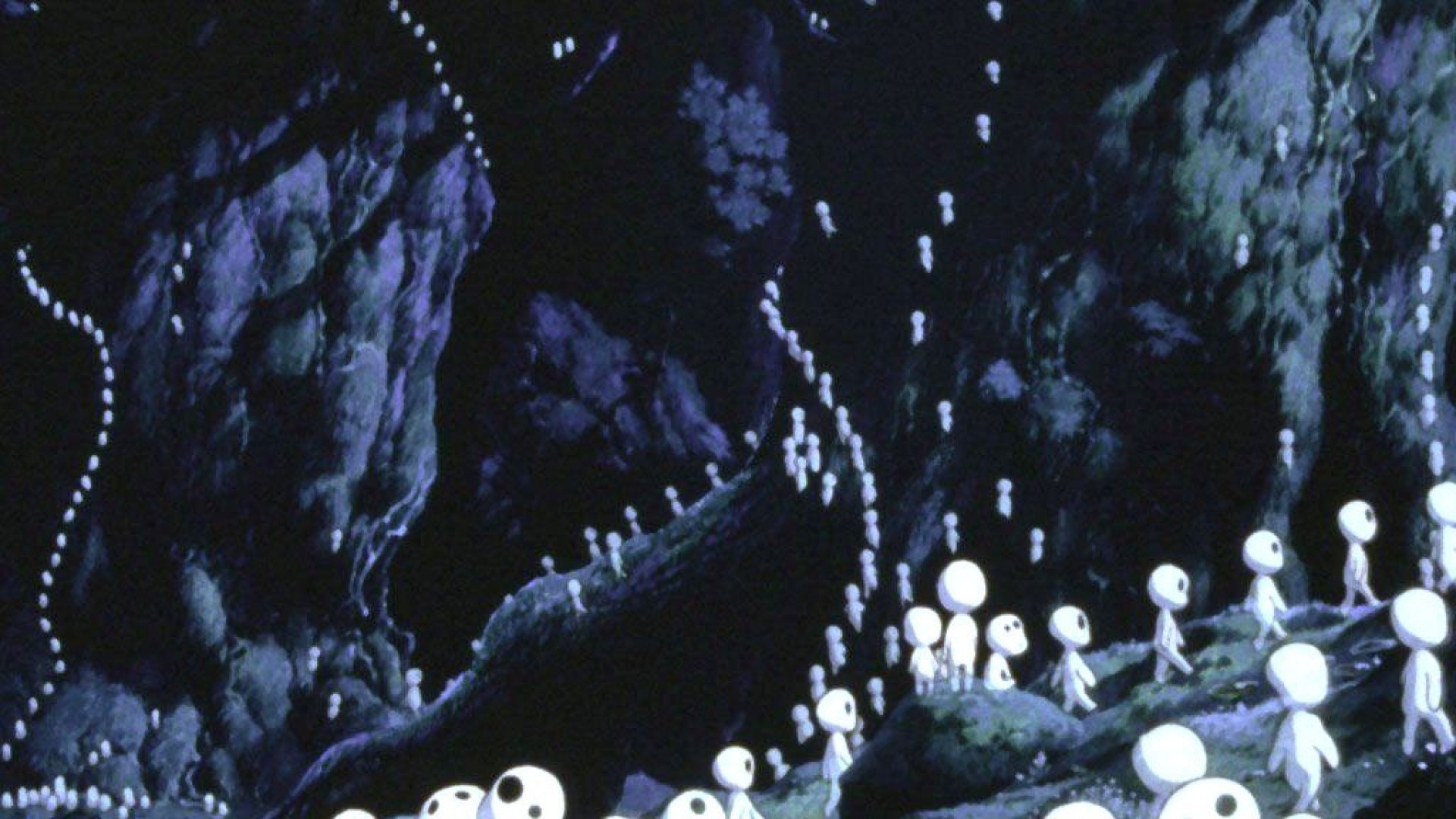 Ghibli Background Kodama Image