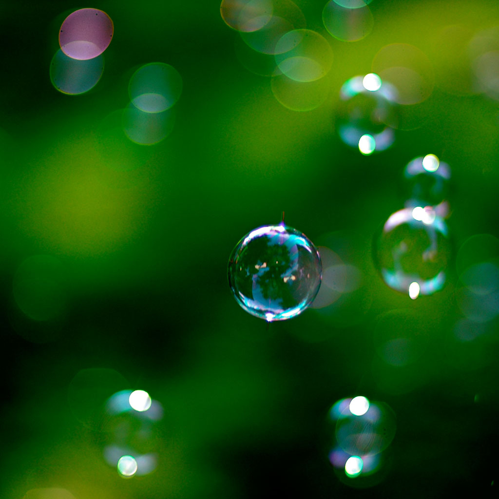 Jeff Kubina Bubbles iPad Wallpaper