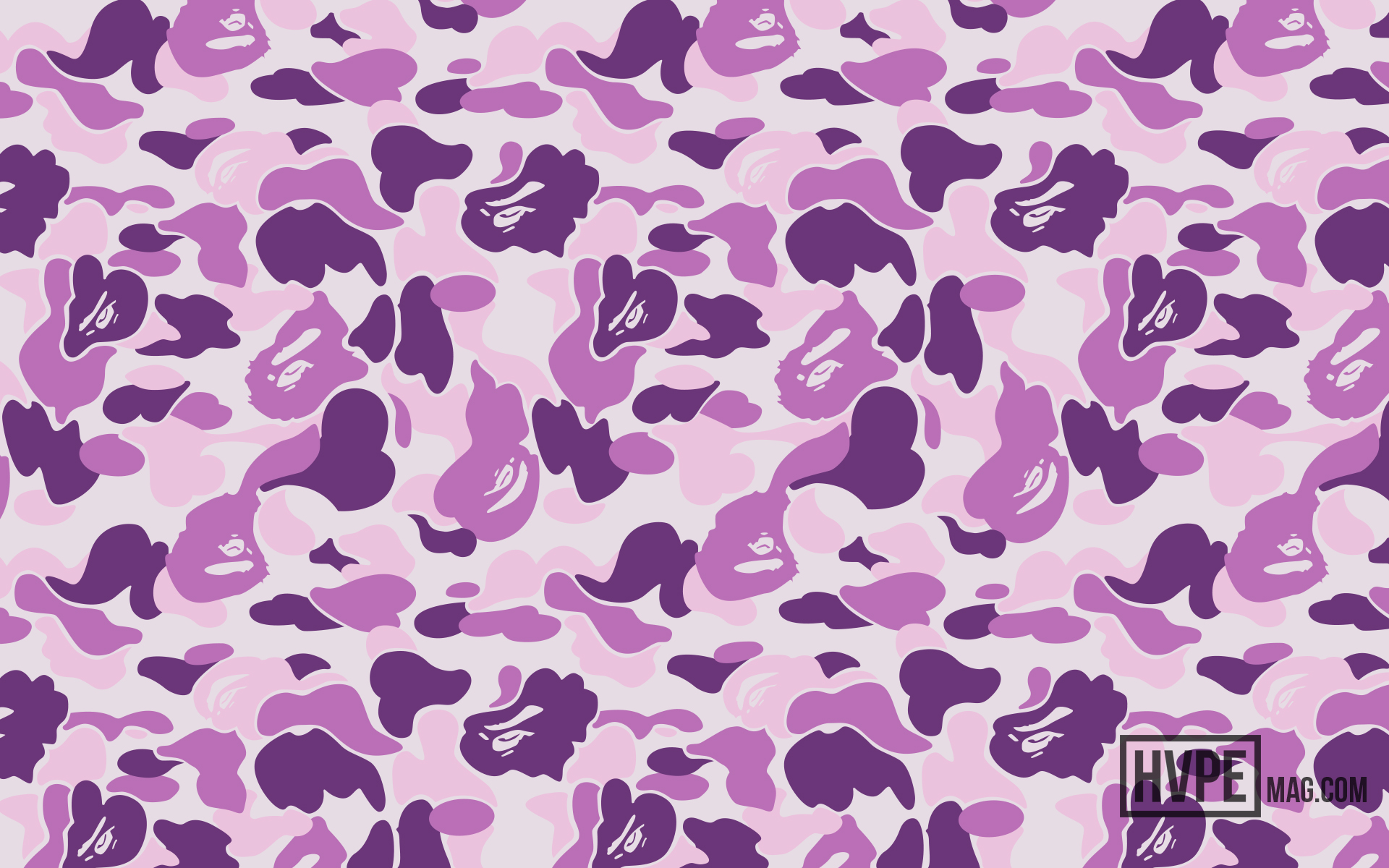 Bape Wallpaper Military Camouflage Pattern Design