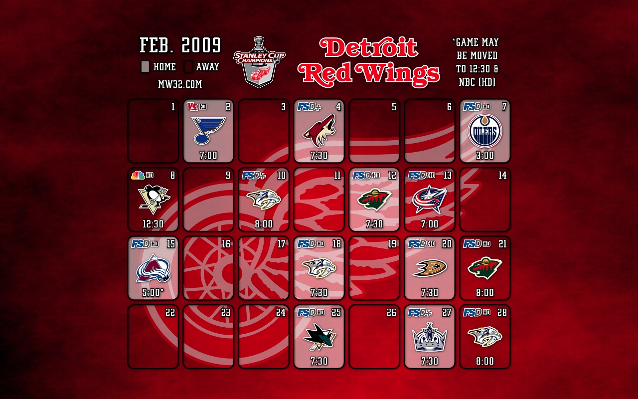 Detroit Red Wings Wallpaper Background