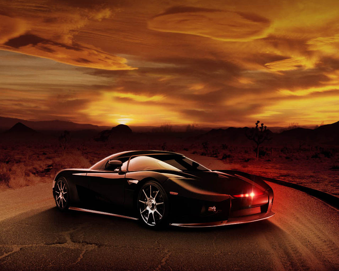 Knight Rider Desktop Wallpaper For HD Widescreen And Mobile