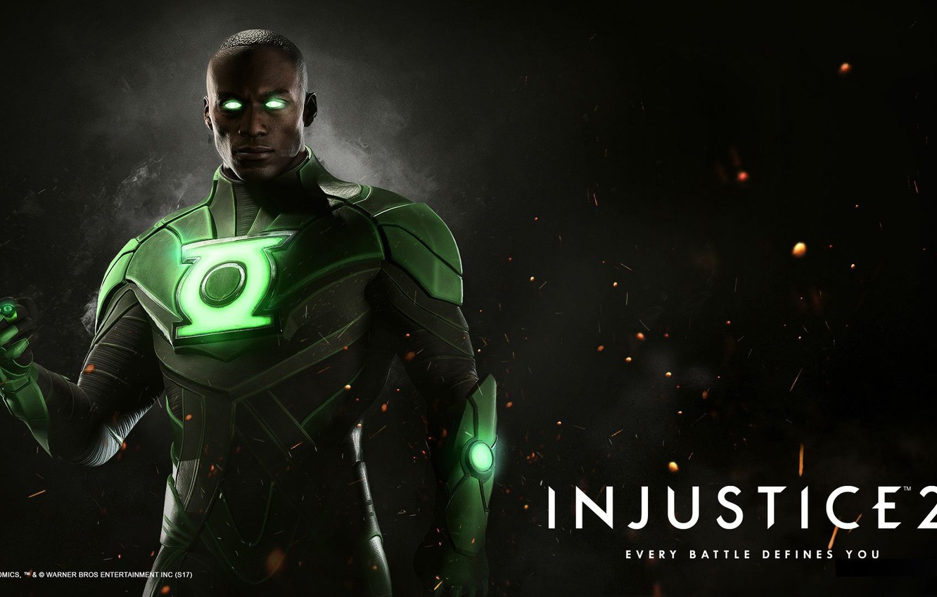 Wallpaper Green Lantern Herrealm Studios Injustice John