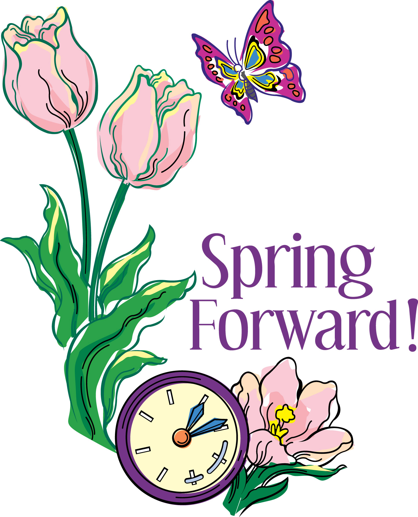 Daylight Savings Time Spring Forward Image