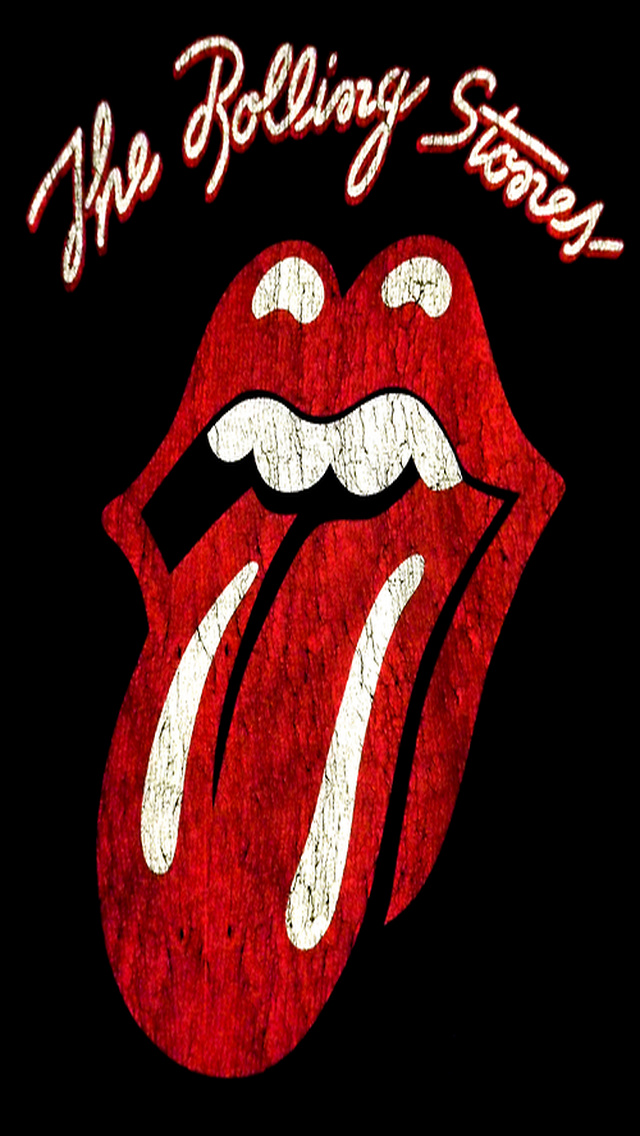 The Rolling Stones Mouth iPhone 5 Wallpaper 640x1136