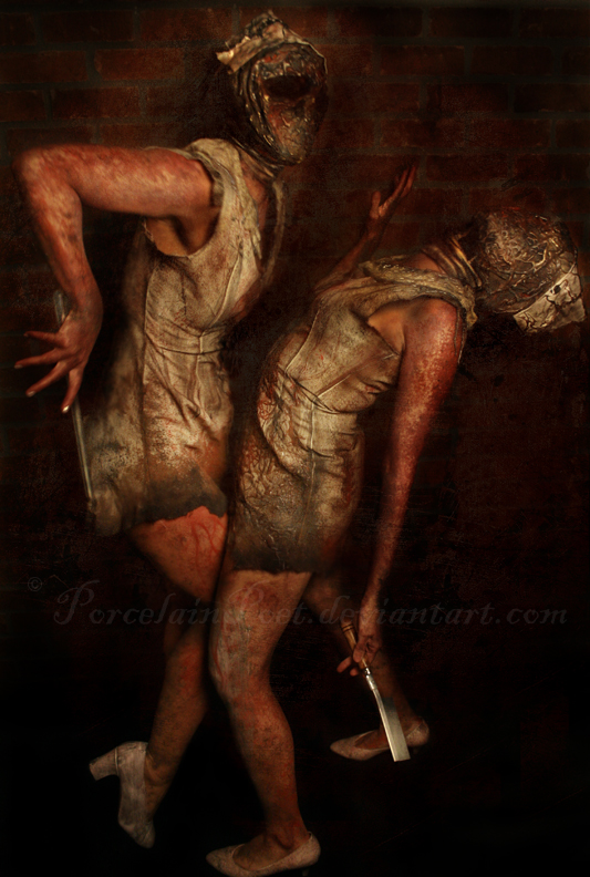 Silent Hill Nurses By Porcelainpoet