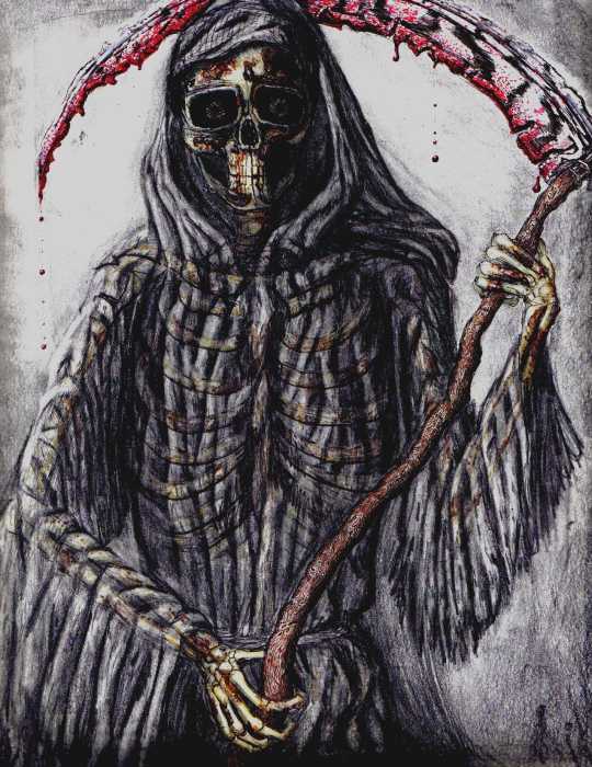 Drawings Grim Reaper Mellos