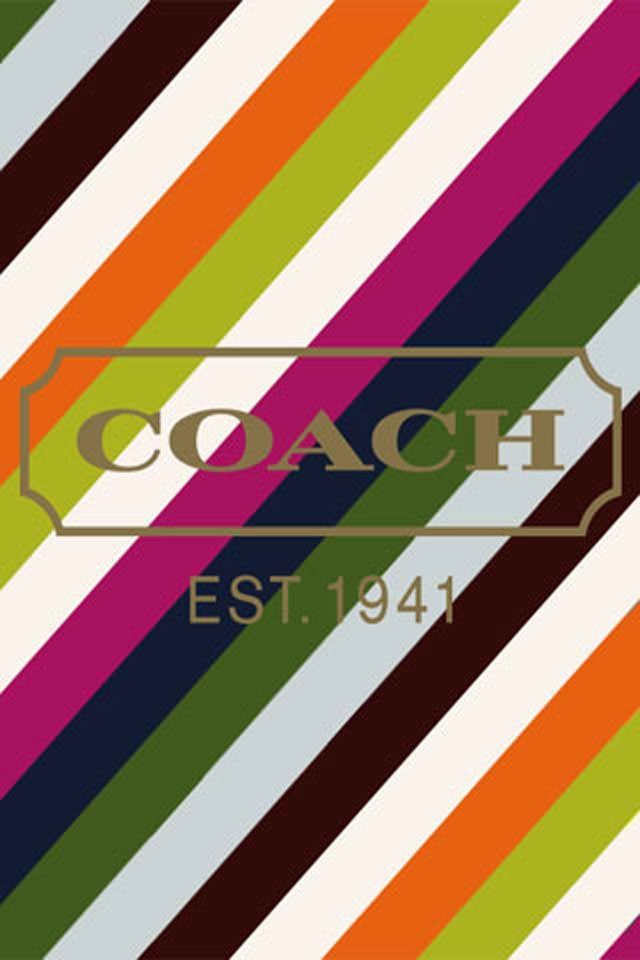 Coach Stripes iPhone Wallpaper A C E S O R I Z